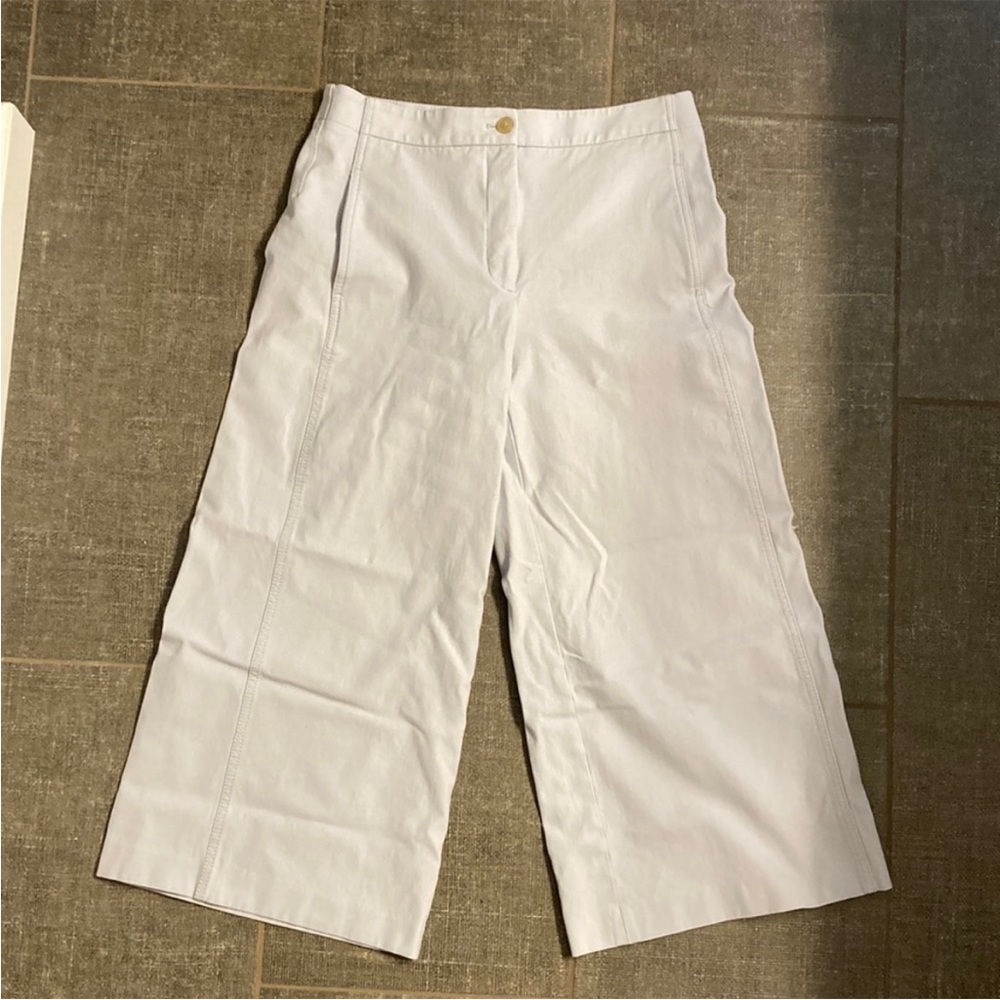 Ann Taylor Wide Leg Cropped Pants